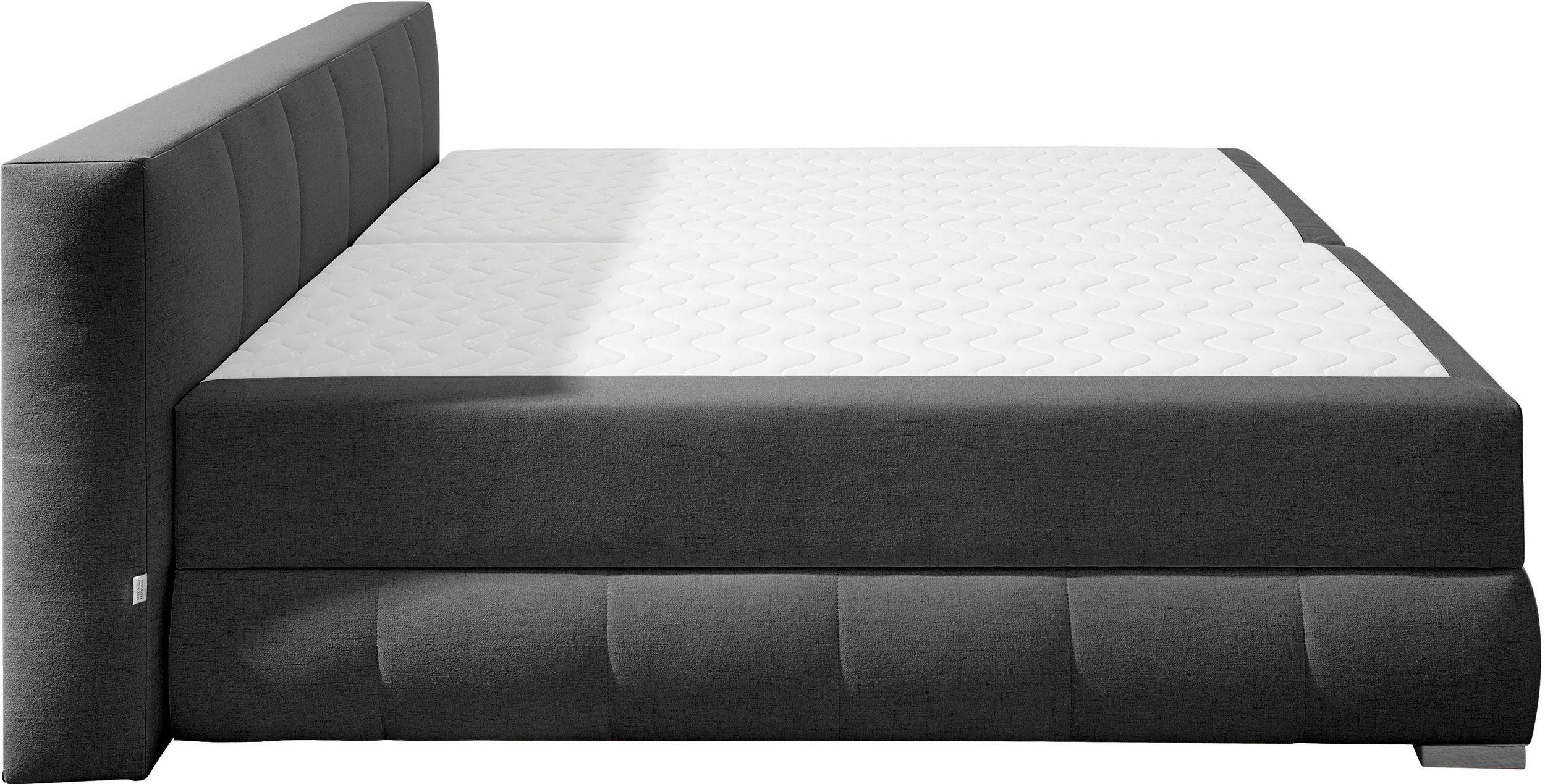 Dvigulė lova LUX pilka 200x200 cm. 78 - Image 2